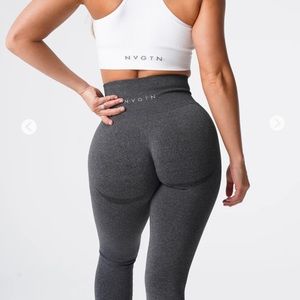 NVGTN Black Speckled Contour Seamless Leggings